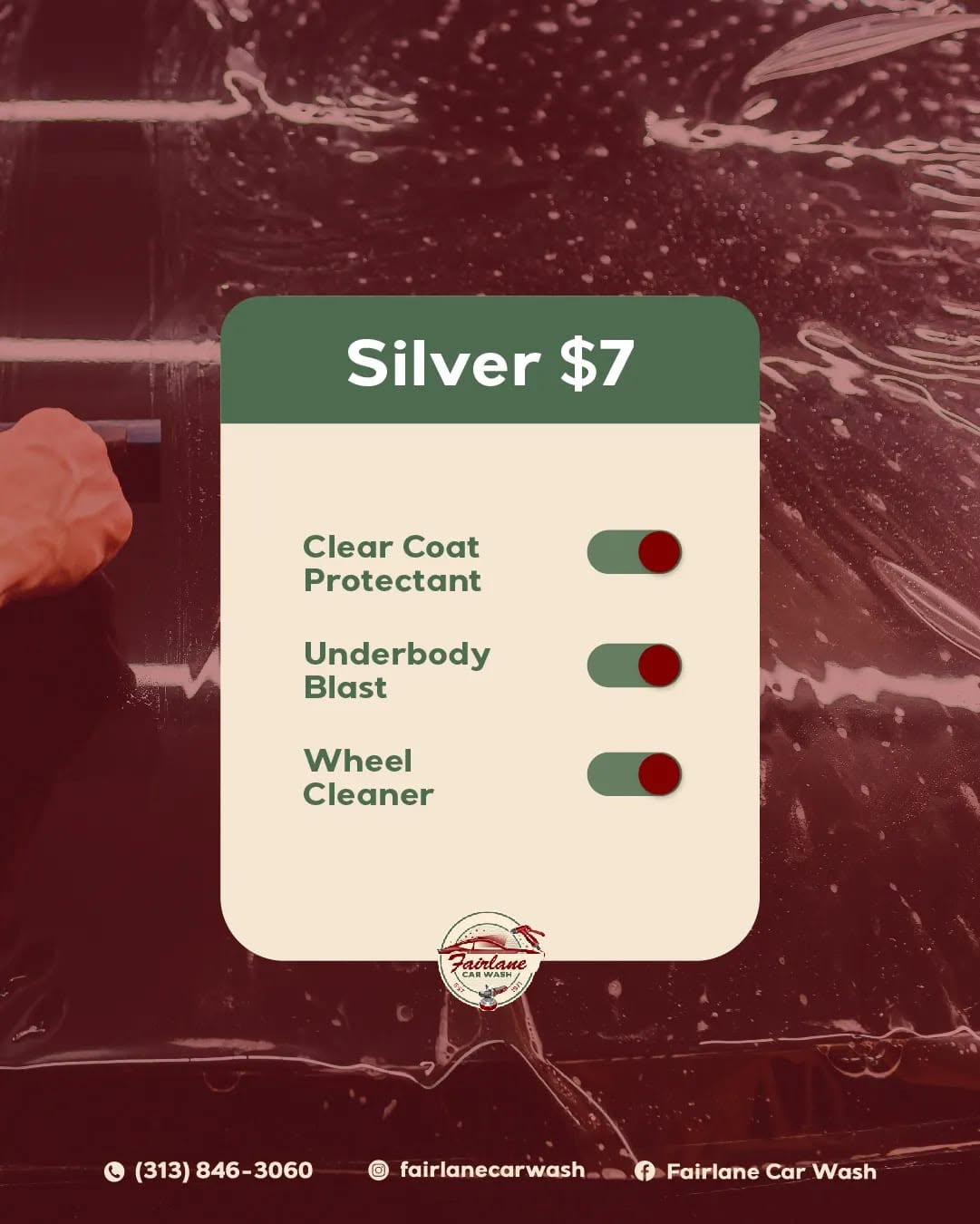 Silver wash package